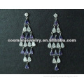 rhombus crystal jewelry chandelier earrings